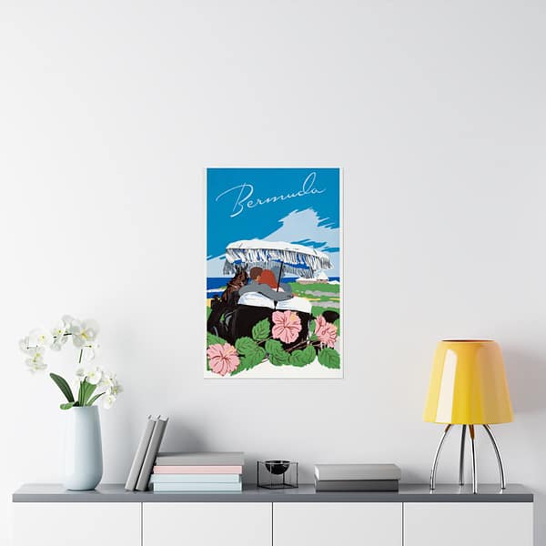 12200193760698559120_2048.jpeg Bermuda - Adolph Treidler (c. 1940-50) - Vintage Travel Poster Print