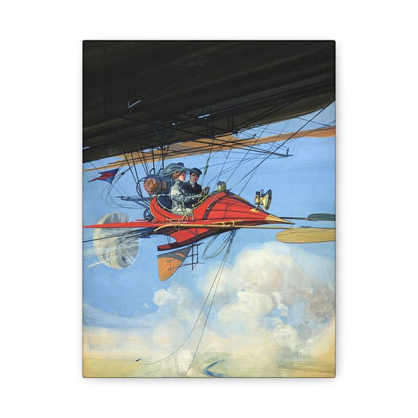 12349988489632282892_2048.jpeg Vintage Air Travel - Harry Grant Dart - Vintage Art Canvas Print