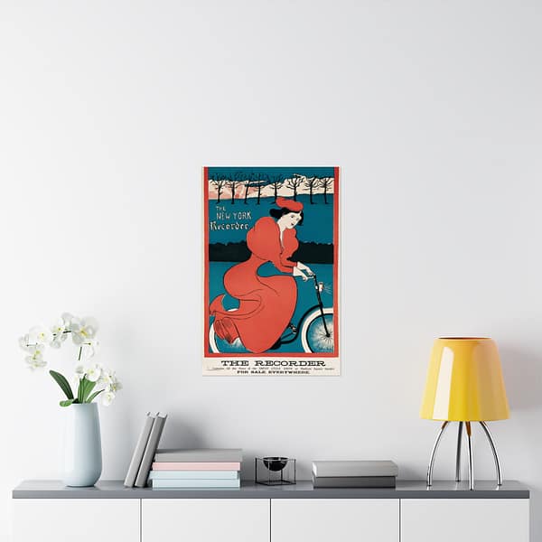 12353716762494904436_2048.jpeg The New York Recorder - G. F. Scotson-Clark (1895) - Art Nouveau Poster Print
