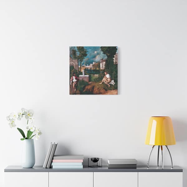 12363251555517076183_2048.jpeg The Tempest - Giorgione (c. 1506-08) - Renaissance Canvas Print