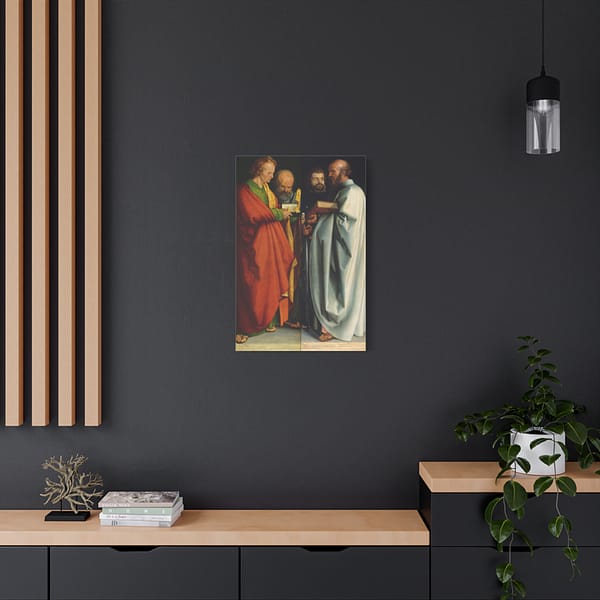 12638543130736033404_2048.jpeg The Four Apostles - Albrecht Dürer (1526) - Renaissance Canvas Print
