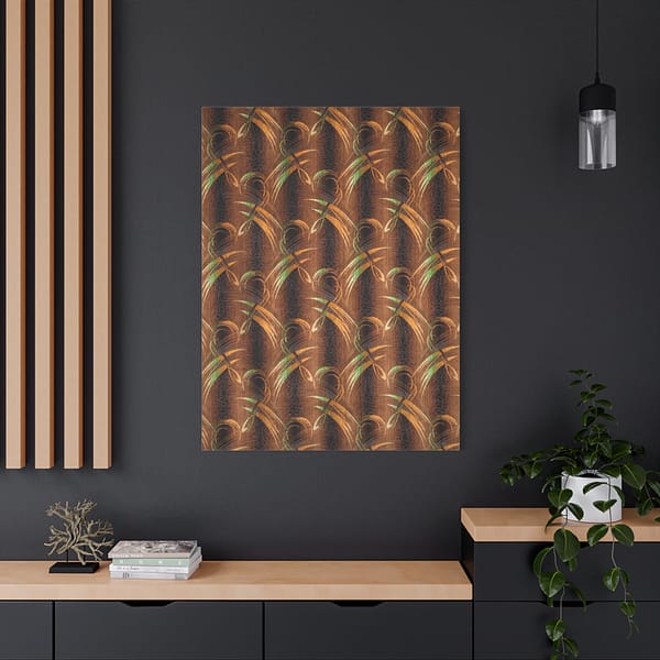 1272187829197667881_2048.jpeg Stylized Leaf Velvet Fabric Pattern (c. 1930s) - Art Deco Canvas Print