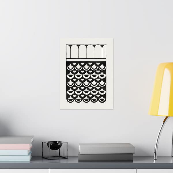 12906034849795943803_2048.jpeg Ornament of Scales (Ornament van Schubben) - Samuel Jessurun de Mesquita - Art Deco Poster Print