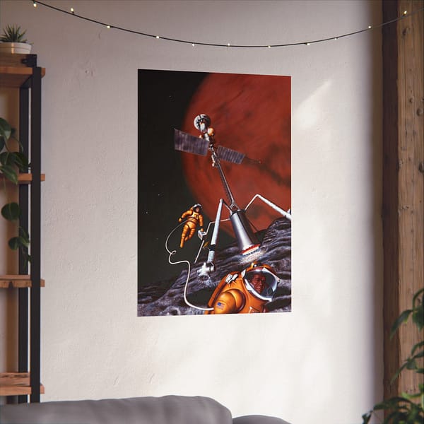 12938387447031107160_2048.jpeg Possible Exploration Programs - NASA, Pat Rawlings (1986) - Space Age Poster Print