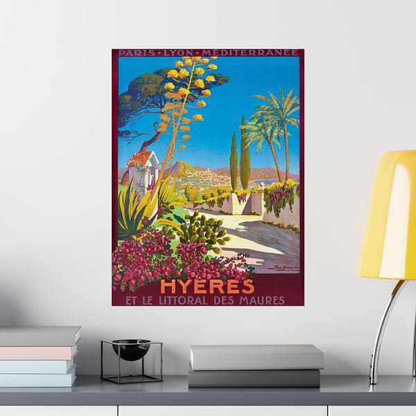 13006125876109138783_2048.jpeg Heyeres - Et le Littoral des Maures - Georges Dorival (1914) - Vintage Travel Poster Print