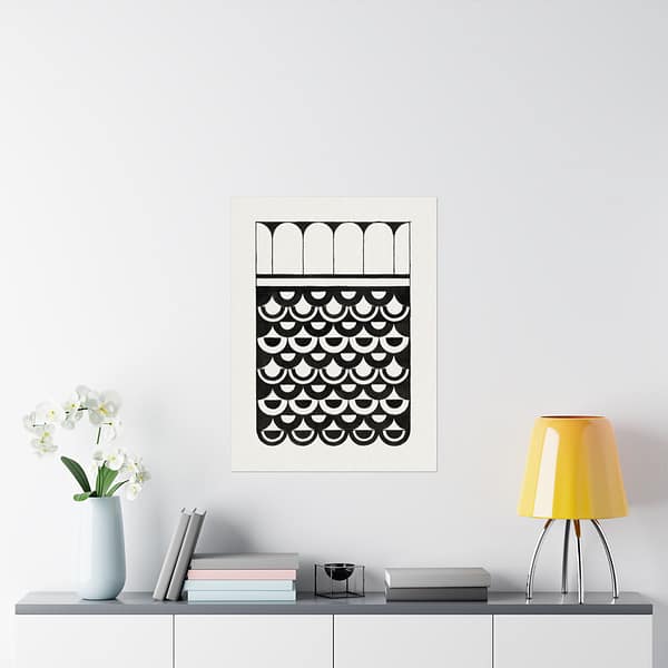 13278506298878950553_2048.jpeg Ornament of Scales (Ornament van Schubben) - Samuel Jessurun de Mesquita - Art Deco Poster Print