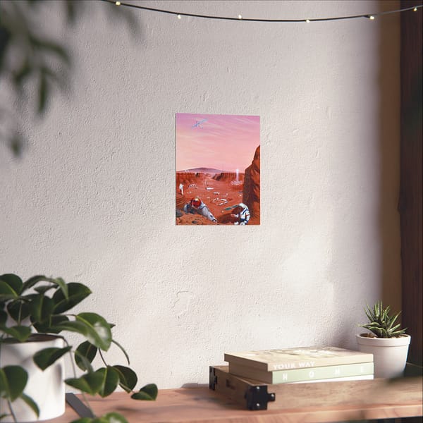 13551853303472166666_2048.jpeg Exploration of the Surface of Mars - NASA (2005) - Space Age Poster Print
