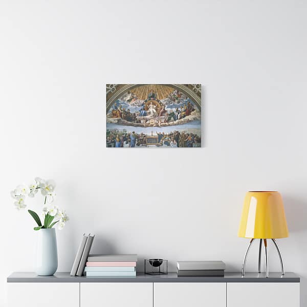 13619029429743324177_2048.jpeg The Disputation of the Holy Sacrament - Raphael (1509-10) - Renaissance Canvas Print