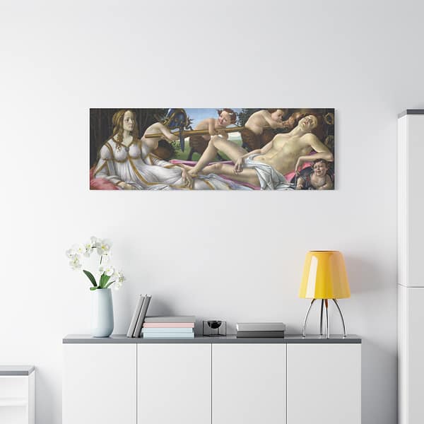 13695659353458108994_2048.jpeg Venus and Mars - Sandro Botticelli (c. 1485) - Renaissance Canvas Print
