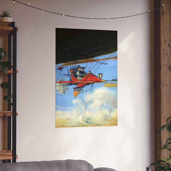 13759780941910753752_2048.jpeg Vintage Air Travel - Harry Grant Dart - Vintage Art Poster Print