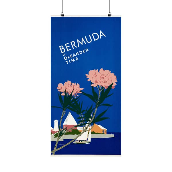 13891482515310357170_2048-1.jpeg Bermuda in Oleander Time Adolph Treidler (1952) - Vintage Travel Poster Print
