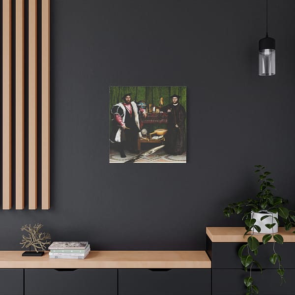 14273228957139014432_2048.jpeg The Ambassadors - Hans Holbein the Younger (1533) - Renaissance Canvas Print