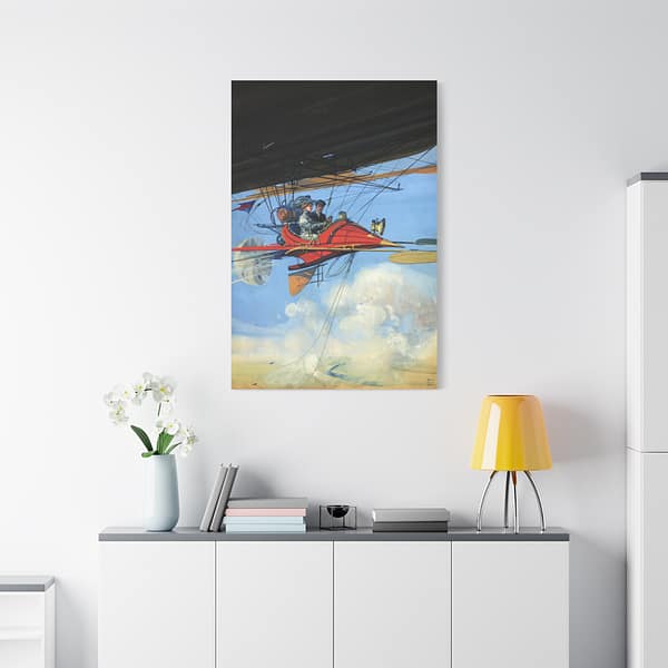 14308214270849708374_2048.jpeg Vintage Air Travel - Harry Grant Dart - Vintage Art Canvas Print