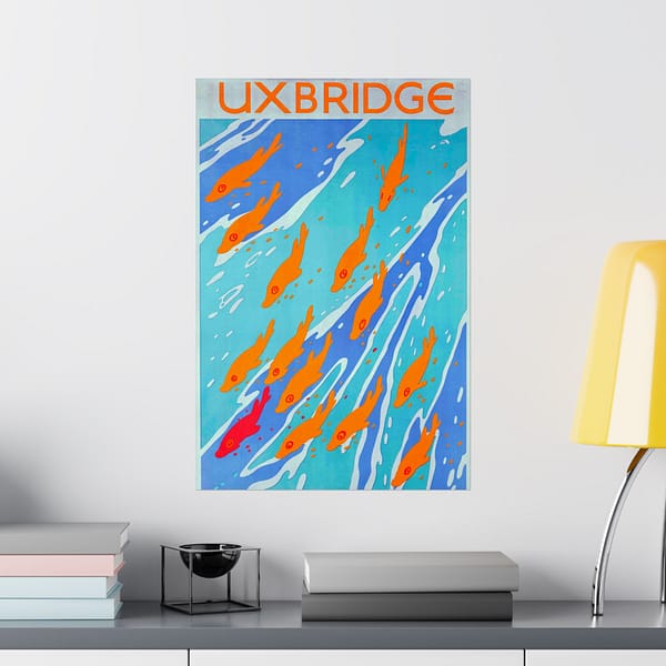 14331925950183601109_2048.jpeg Uxbridge - Charles Paine (1921) - Vintage Travel Poster Print