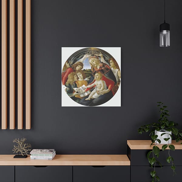 1438547721526575228_2048.jpeg The Madonna of the Magnificat - Sandro Botticelli (c. 1481-84) - Renaissance Canvas Print