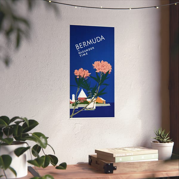 14528969484779589527_2048-1.jpeg Bermuda in Oleander Time Adolph Treidler (1952) - Vintage Travel Poster Print
