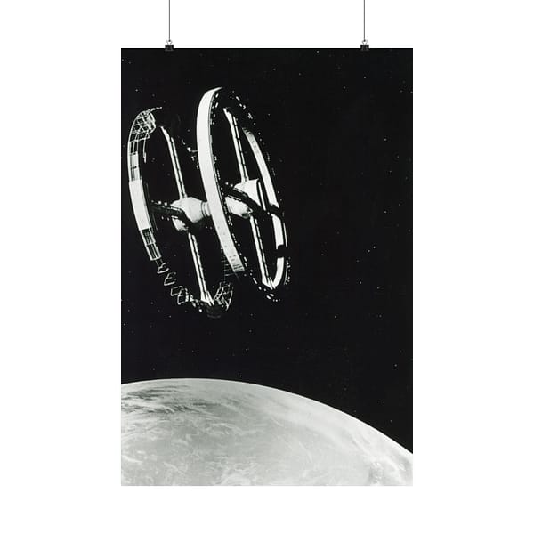 14630536794094201196_2048.jpeg 2001: A Space Odyssey Space Station - NASA (1968) - Space Age Poster Print