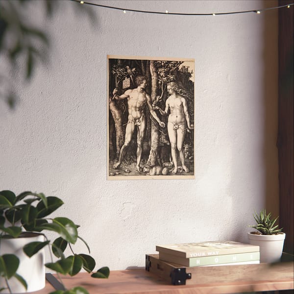1471951898714801145_2048.jpeg Adam and Eve - Albrecht Dürer (1504) - Renaissance Poster Print