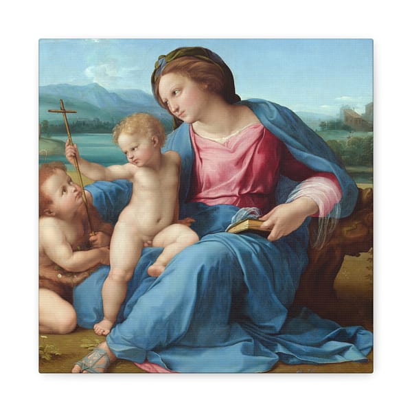 14811100014092926391_2048.jpeg The Alba Madonna - Raphael (c. 1510) - Renaissance Canvas Print