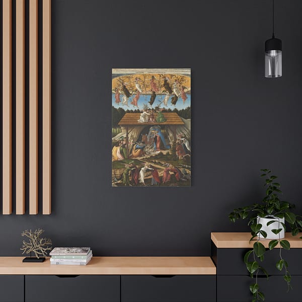 14872346697541564343_2048.jpeg The Mystical Nativity - Sandro Botticelli (1500-01) - Renaissance Canvas Print