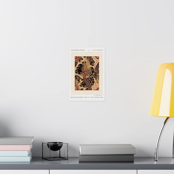 14908112198973347336_2048.jpeg Flower Pattern Stencil Print - Compositions dans le Gout Oriental - E. A. Séguy (1914) - Art Deco Poster Print