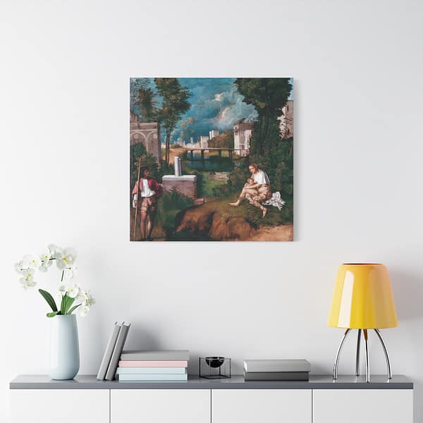 1511785746188063119_2048.jpeg The Tempest - Giorgione (c. 1506-08) - Renaissance Canvas Print
