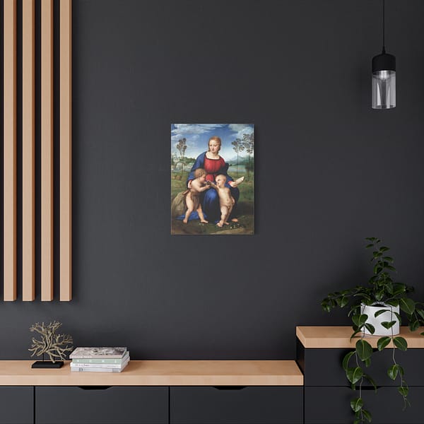 15329913038684461086_2048.jpeg The Alba Madonna - Raphael (c. 1510) - Renaissance Canvas Print