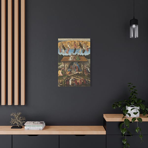 15426432690036505100_2048.jpeg The Mystical Nativity - Sandro Botticelli (1500-01) - Renaissance Canvas Print