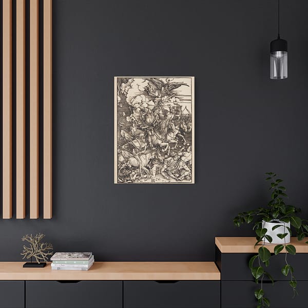 1554989281491821961_2048.jpeg The Four Horsemen of the Apocalypse - Albrecht Dürer (1498) - Renaissance Canvas Print
