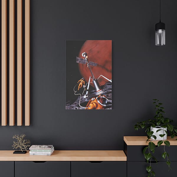 15640100971320827736_2048.jpeg Possible Exploration Programs - NASA, Pat Rawlings (1986) - Space Age Canvas Print