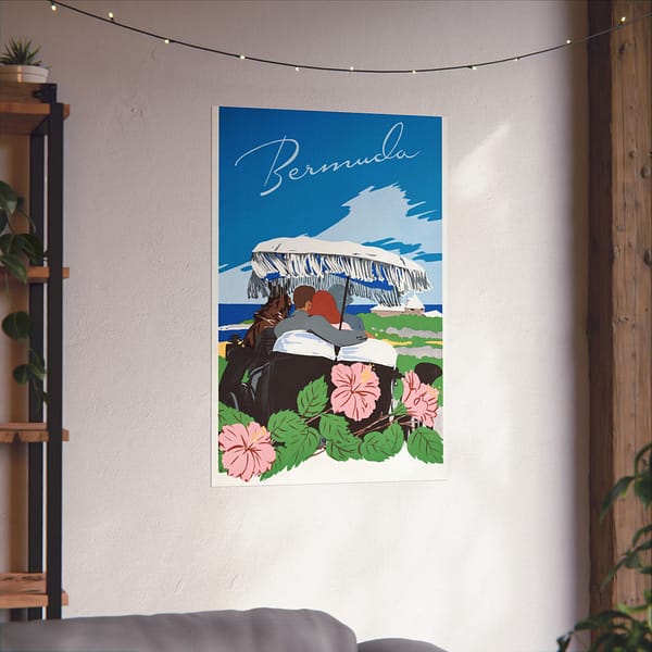 15658265230899510896_2048.jpeg Bermuda - Adolph Treidler (c. 1940-50) - Vintage Travel Poster Print
