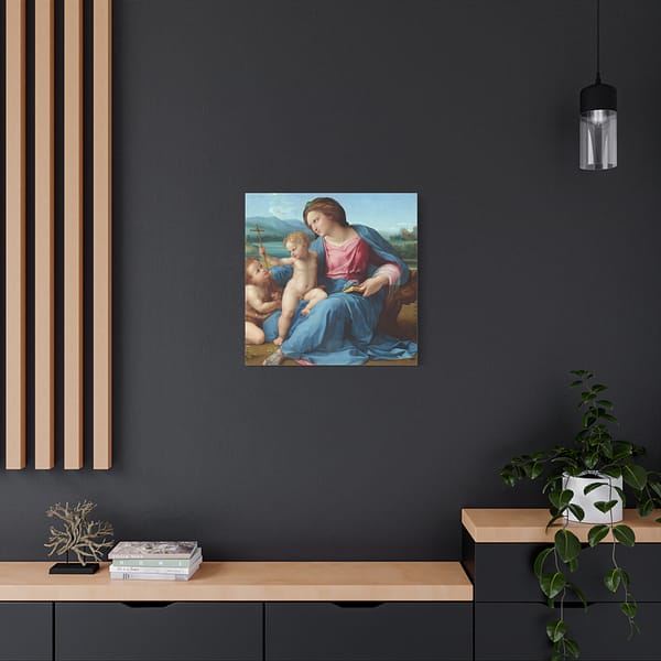 15812491134586678252_2048.jpeg The Alba Madonna - Raphael (c. 1510) - Renaissance Canvas Print