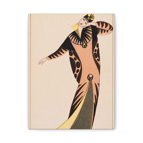 15821974444273831642_2048.jpeg Postcard from the Wiener Werkstätte No. 853 - Otto Lendecke and Wiener Werkstätte (1912) - Art Deco Canvas Print