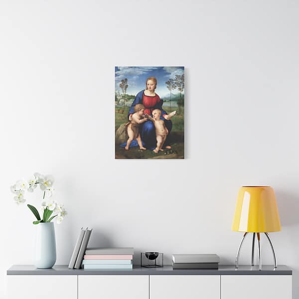 16352238852228368555_2048.jpeg The Alba Madonna - Raphael (c. 1510) - Renaissance Canvas Print