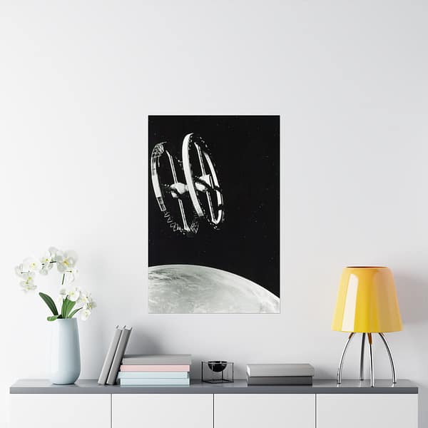 16424061736674124166_2048.jpeg 2001: A Space Odyssey Space Station - NASA (1968) - Space Age Poster Print
