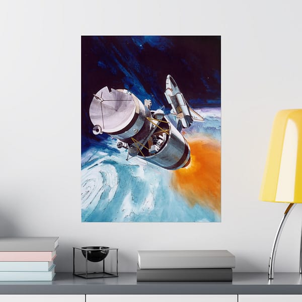 16608354539954611873_2048.jpeg Solar Polar Spacecraft Concept - NASA (1978) - Space Age Poster Print