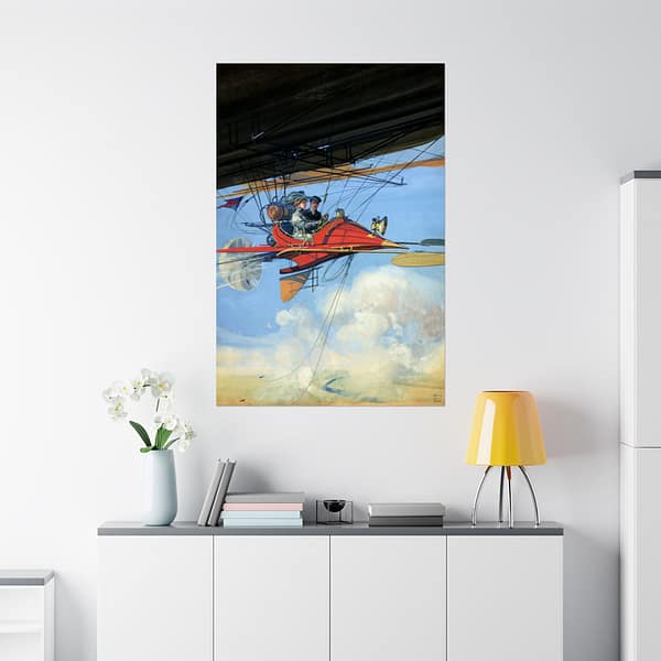 16690758971775259762_2048.jpeg Vintage Air Travel - Harry Grant Dart - Vintage Art Poster Print
