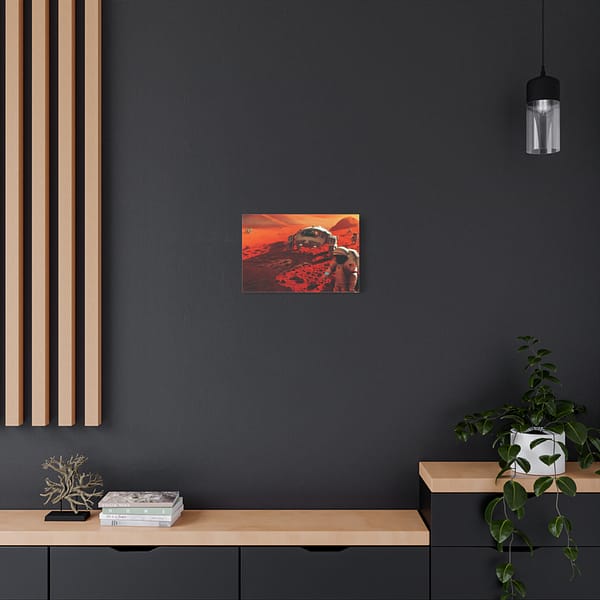16826459596862271122_2048.jpeg Humans on Mars - NASA, Pat Rawlings (1995) - Space Age Canvas Print