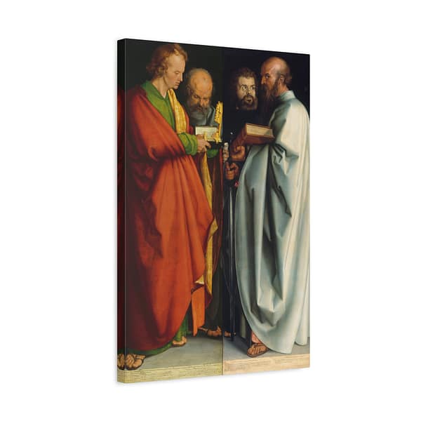 17047900176206201398_2048.jpeg The Four Apostles - Albrecht Dürer (1526) - Renaissance Canvas Print