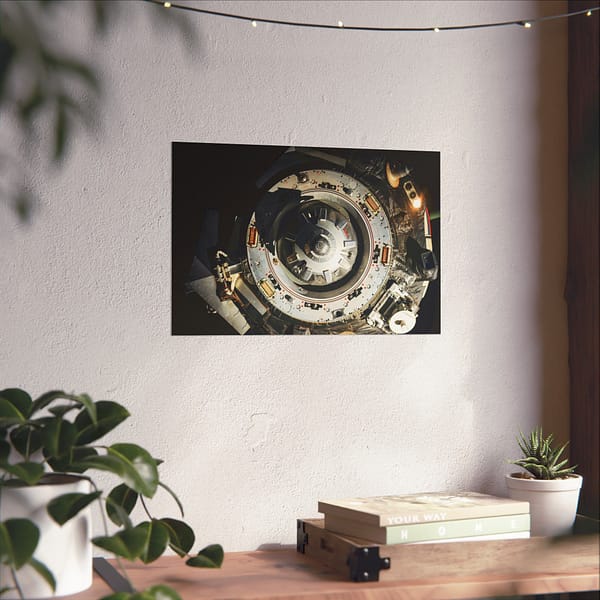17049450899332336487_2048.jpeg Soyuz TMA-09M Spacecraft - NASA (2013) - Space Age Poster Print