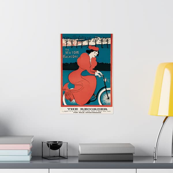 17230254140103878643_2048.jpeg The New York Recorder - G. F. Scotson-Clark (1895) - Art Nouveau Poster Print