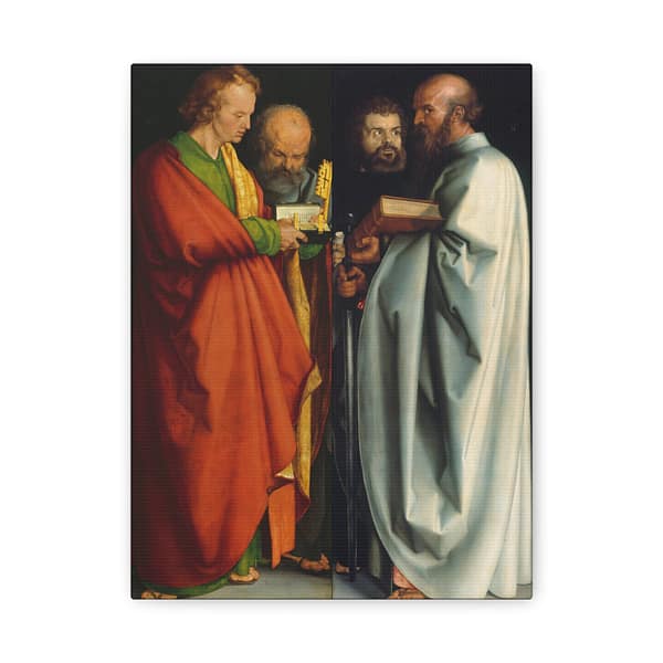 17242519474850556696_2048.jpeg The Four Apostles - Albrecht Dürer (1526) - Renaissance Canvas Print