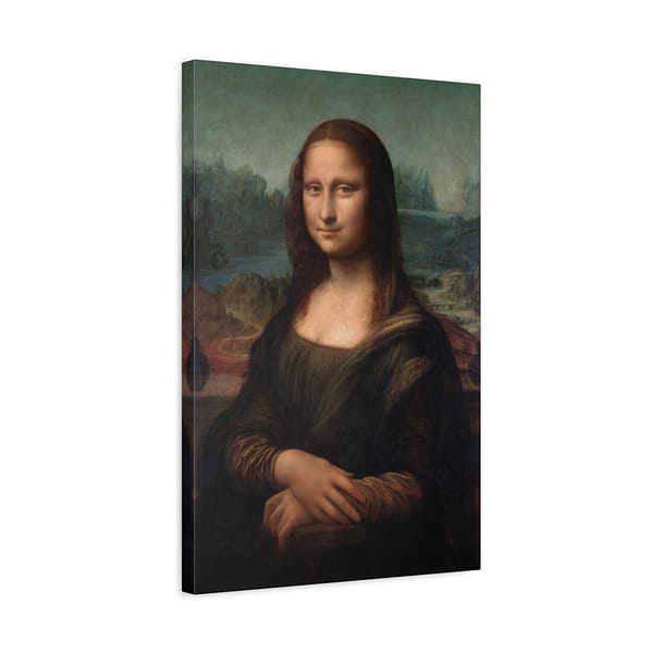 17297947595421187069_2048.jpeg Mona Lisa - Leonardo da Vinci (c. 1503-06) - Renaissance Canvas Print