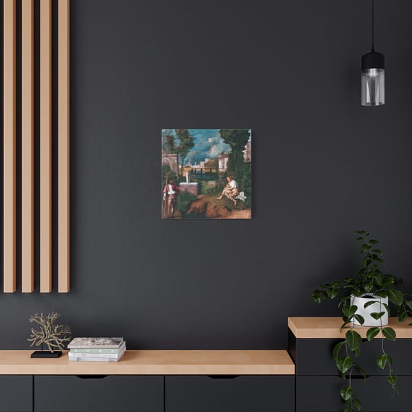 17324681408707773155_2048.jpeg The Tempest - Giorgione (c. 1506-08) - Renaissance Canvas Print