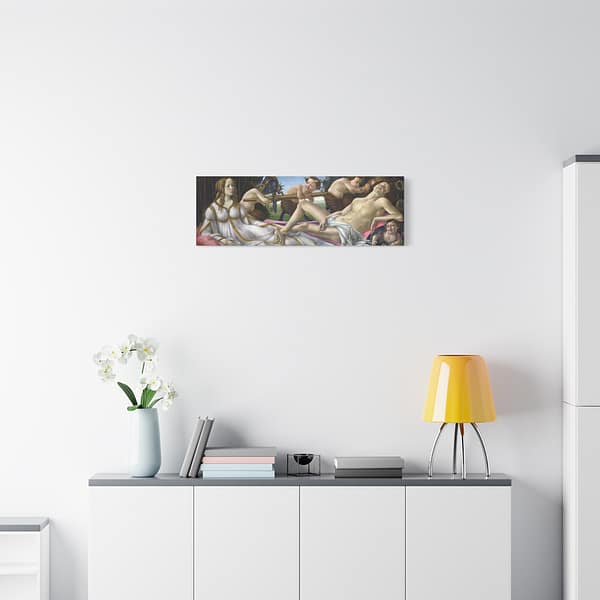 17445155264525550365_2048.jpeg Venus and Mars - Sandro Botticelli (c. 1485) - Renaissance Canvas Print