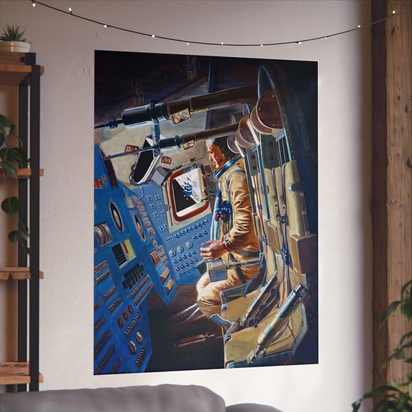 17762471706172547108_2048.jpeg Apollo 12 Command Module Concept - NASA (1969) - Space Age Poster Print