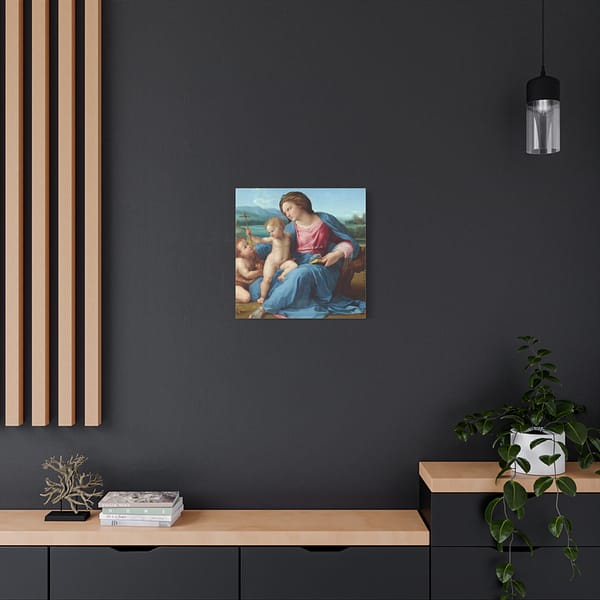 17834826285441367057_2048.jpeg The Alba Madonna - Raphael (c. 1510) - Renaissance Canvas Print