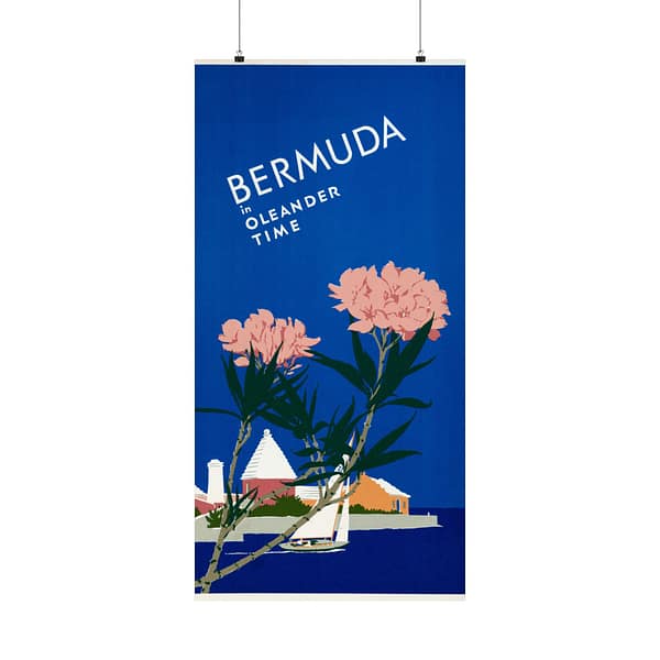 17859779213126668355_2048-1.jpeg Bermuda in Oleander Time Adolph Treidler (1952) - Vintage Travel Poster Print