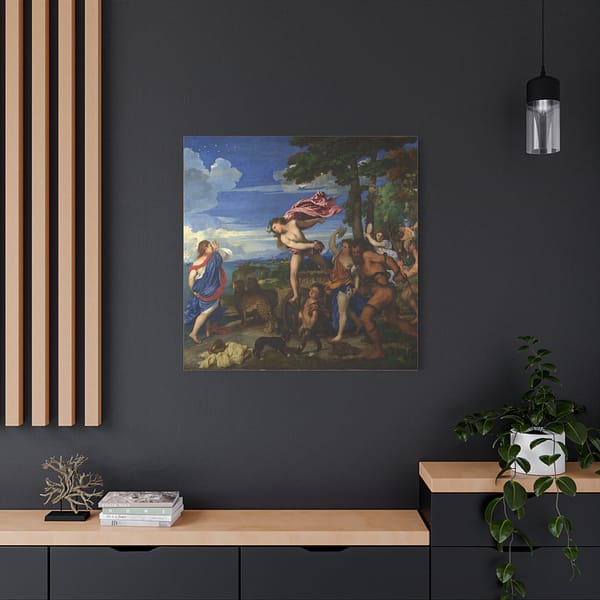 17867495044668000411_2048.jpeg Bacchus and Ariadne - Titian (c. 1520-23) - Renaissance Canvas Print