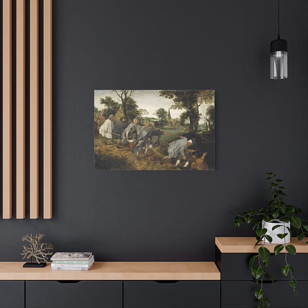 18097930640738159384_2048.jpeg The Parable of the Blind Leading the Blind - Pieter Bruegel the Elder (1568) - Renaissance Canvas Print